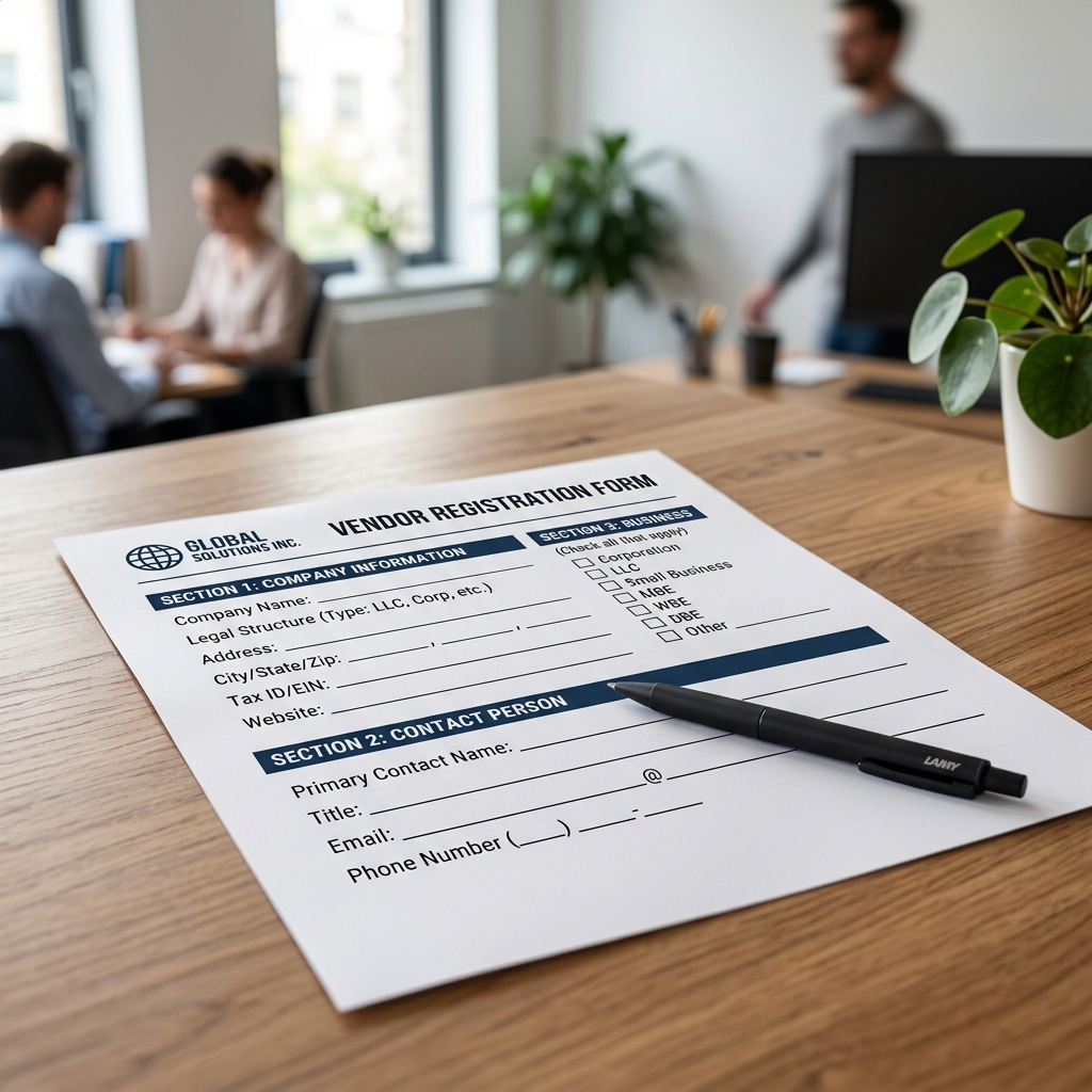Vendor Registration Form