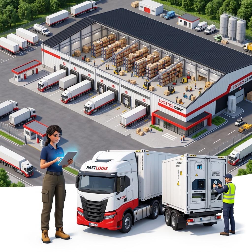 Operasional and Trucking 3D