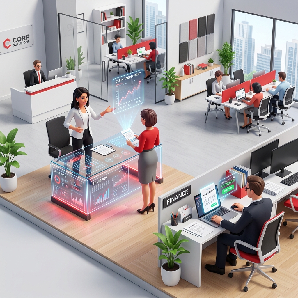 Sales and Finance 3D